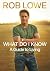 What Do I Know
