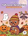 Little Bo's Halloween Adventures: Coloring & Connect-the-Dots Book for Kids Ages 3-6: 40 Big & Easy Cute Halloween Pages with Pumpkins, Friendly Ghosts and Costumes