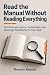 Read the Manual Without Reading Everything by Rowan Keene