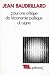 Pour une critique de l'économie politique du signe by Jean Baudrillard Pour une critique de l'économie politique du signe by Jean Baudrillard