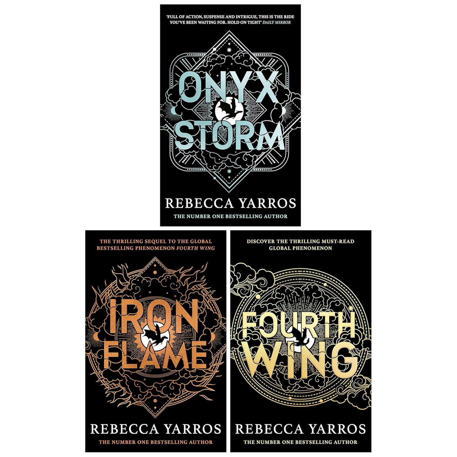 Read The Empyrean Series 3 Books Collection Set By Rebecca Yarros (Fourth Wing, Iron Flame & Onyx Storm)