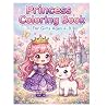 A storybook of sweet princess: 45 original pages to color: magical princess coloring book for little girls ages 4-8