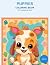 Puppies Coloring Book for K...