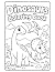 Simple Dinosaurs Coloring B...