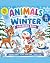 Animals in winter coloring ...