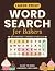Large Print Word Search for Bakers by Benedict