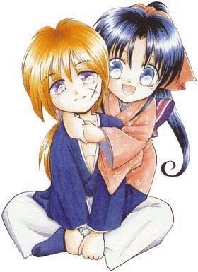 Kenshin and Karou