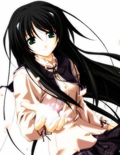 anime girl with black hair Pictures, Images and Photos