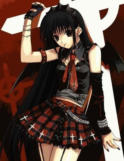 Black Haired Vampire