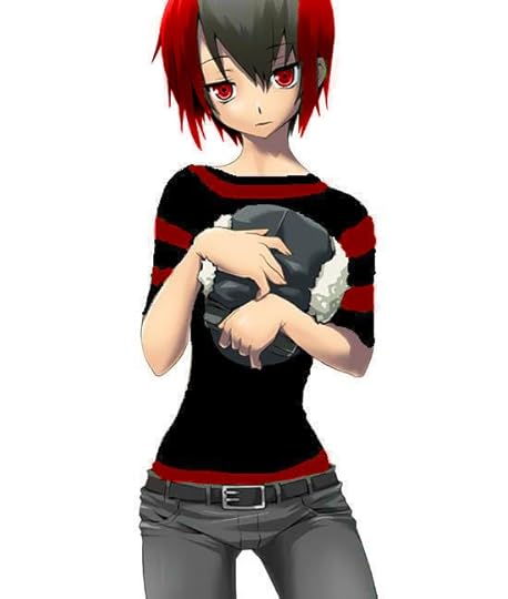 Emo Girl +red+ Pictures, Images and Photos