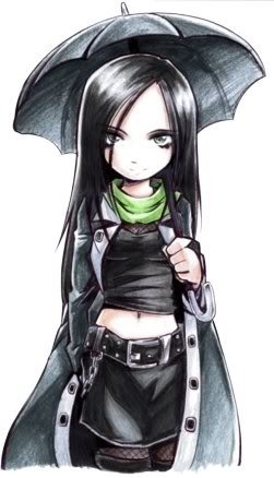 goth anime girl Pictures, Images and Photos