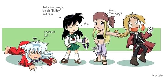 Funny Inuyasha and FMA Pictures, Images and Photos