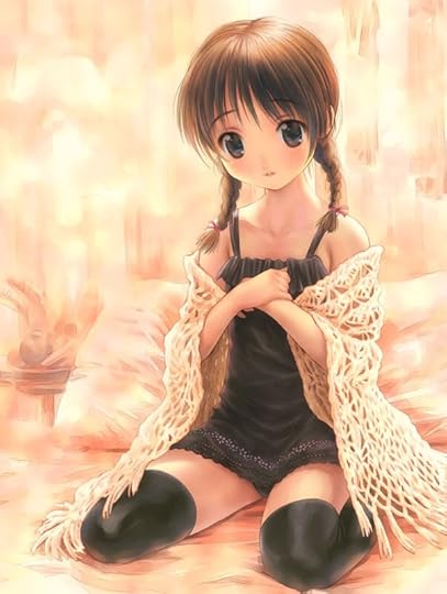 brown little anime girl Pictures, Images and Photos