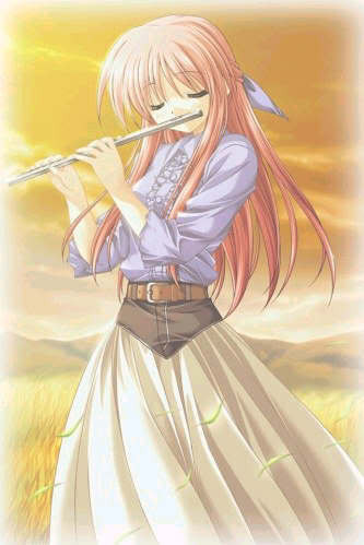 flute girl