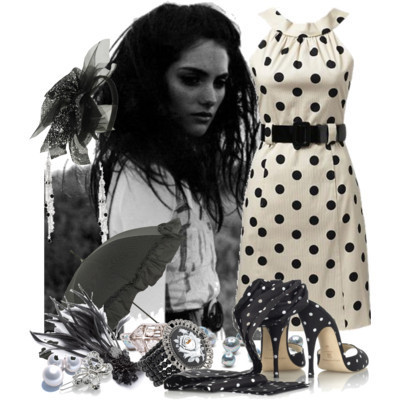 BLACK AND WHITE SPOTS