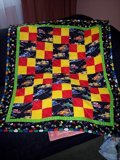 racing quilt