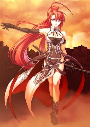 anime girl warrior Pictures, Images and Photos