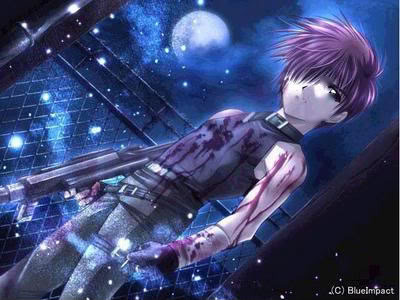 anime boy with weapon Pictures, Images and Photos