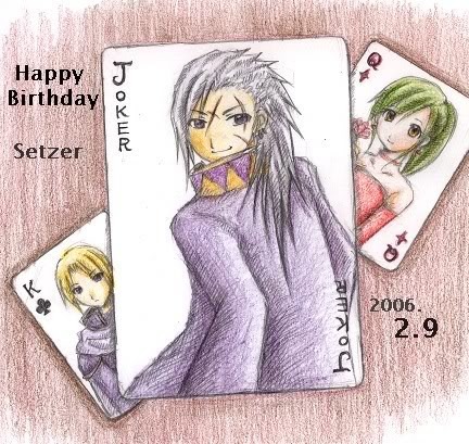 Happy Birthday Setzer ^^