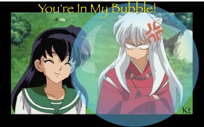 InuYasha,Kigome,funny,laughable,bubble