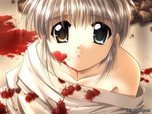 Bloody Anime Girl