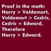 Twilight,Harry Potter,proof,math,proof Harry Potter better than Twilight
