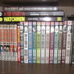 my graphic novel shelf (minus the front row). I&#039;m not ad... on Twitpic