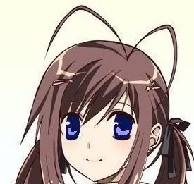 anime girl brown hair Pictures, Images and Photos