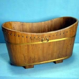 Chinese wooden bathtub