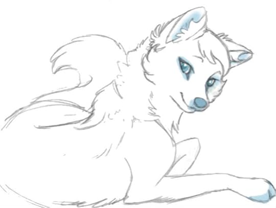 white and blue wolf Pictures, Images and Photos