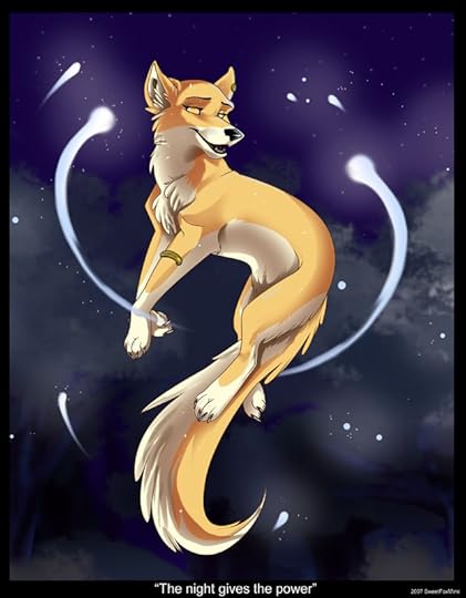 Flying Tan Anime Wolf Pictures, Images and Photos