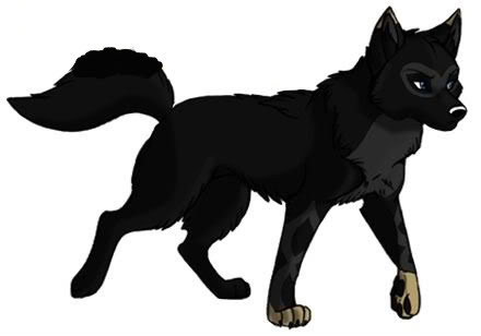 black anime wolf Pictures, Images and Photos