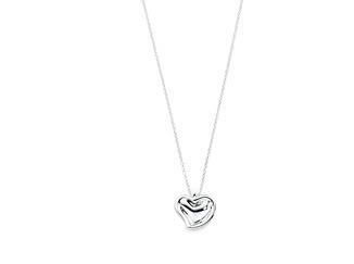 A little silver heart necklace Pictures, Images and Photos