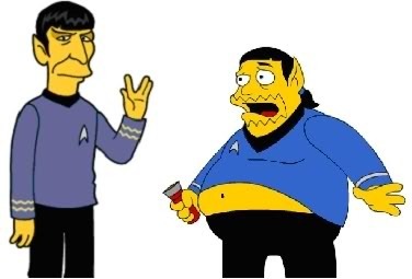Comic Book Guy Spock