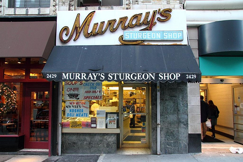 murray's sturgeon shop, new york