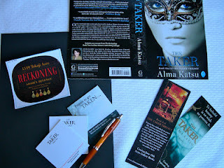 The Taker by Alma Katsu fan pack