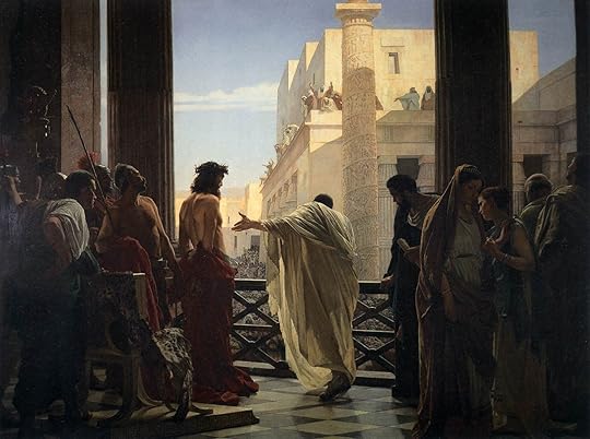 Hah! The painting is called Ecce Homo!