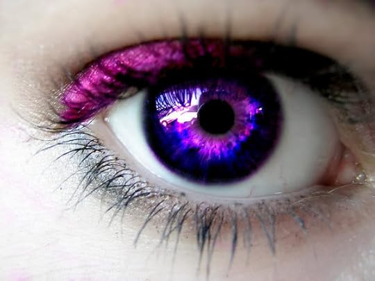 Purple eye