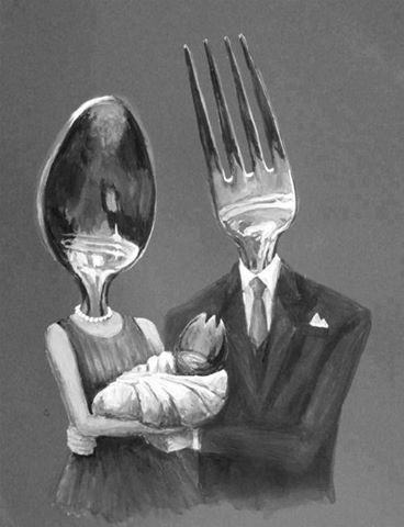 Spooning can lead to forking.