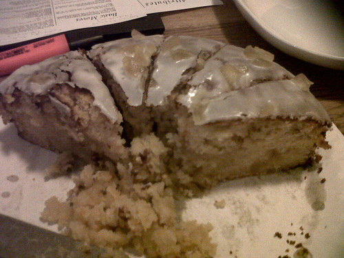 Stem Ginger Syrup Cake
