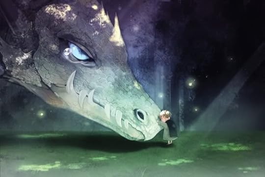 England and a dragon