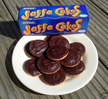 Yummy jaffa cakes