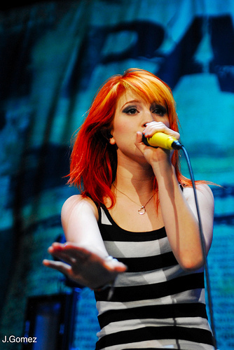 Paramore- Hayley Williams