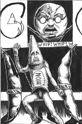 50 Shades of Dystopian Pea Green