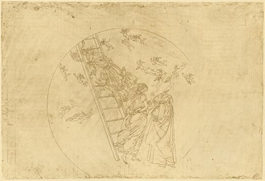 Botticelli_Paradiso_Canto_21.1_Jacobs_Ladder”/>