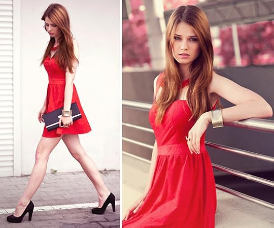 River Island Bag, Dress, Ring