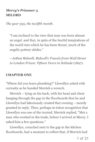 Milord (Life Prison) as it appears in the Kobo e-reader app