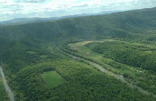 Shenandoah River near Maurertown