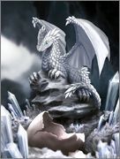 $$$$$1111white dragon hatchling by dashase d5nco