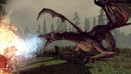 ini naga yang ada d benak saya dari game Dragon Age